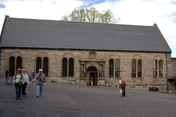 The Chapel Royel, located in the Inner Close of Stirling Castle