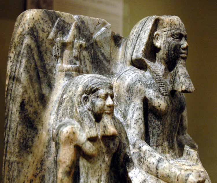 Dynasty 5 King Sahure and a Nome God 2