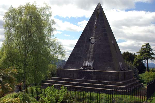Star Pyramid in the Church of the Holy Rude in Stirling, Scotland
