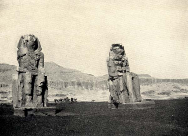 Colossi of Menmon, 1924 2