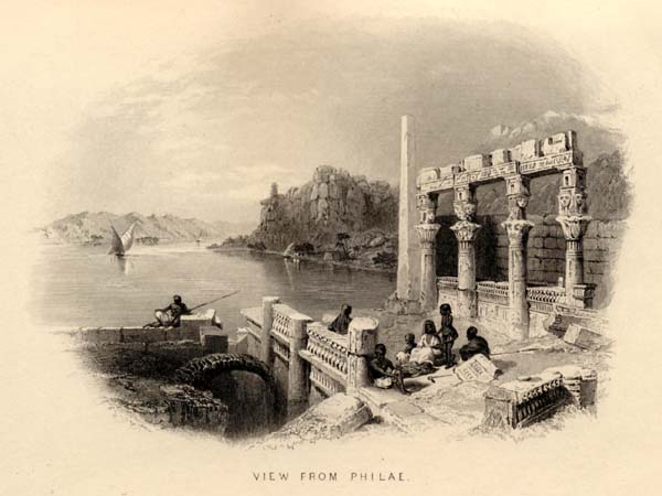 philae, The Nile Boat, 1845