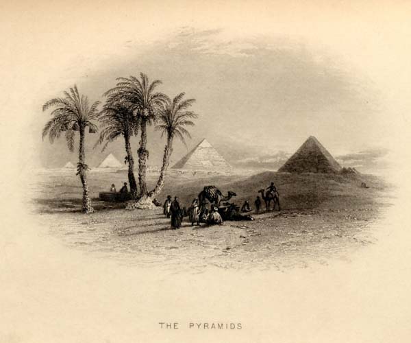 pyramids 1, The Nile Boat, 1845
