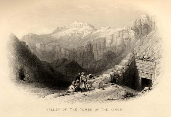 valley of kings 1, The Nile Boat, 1845