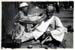 Street Barber, Cairo, 1940's